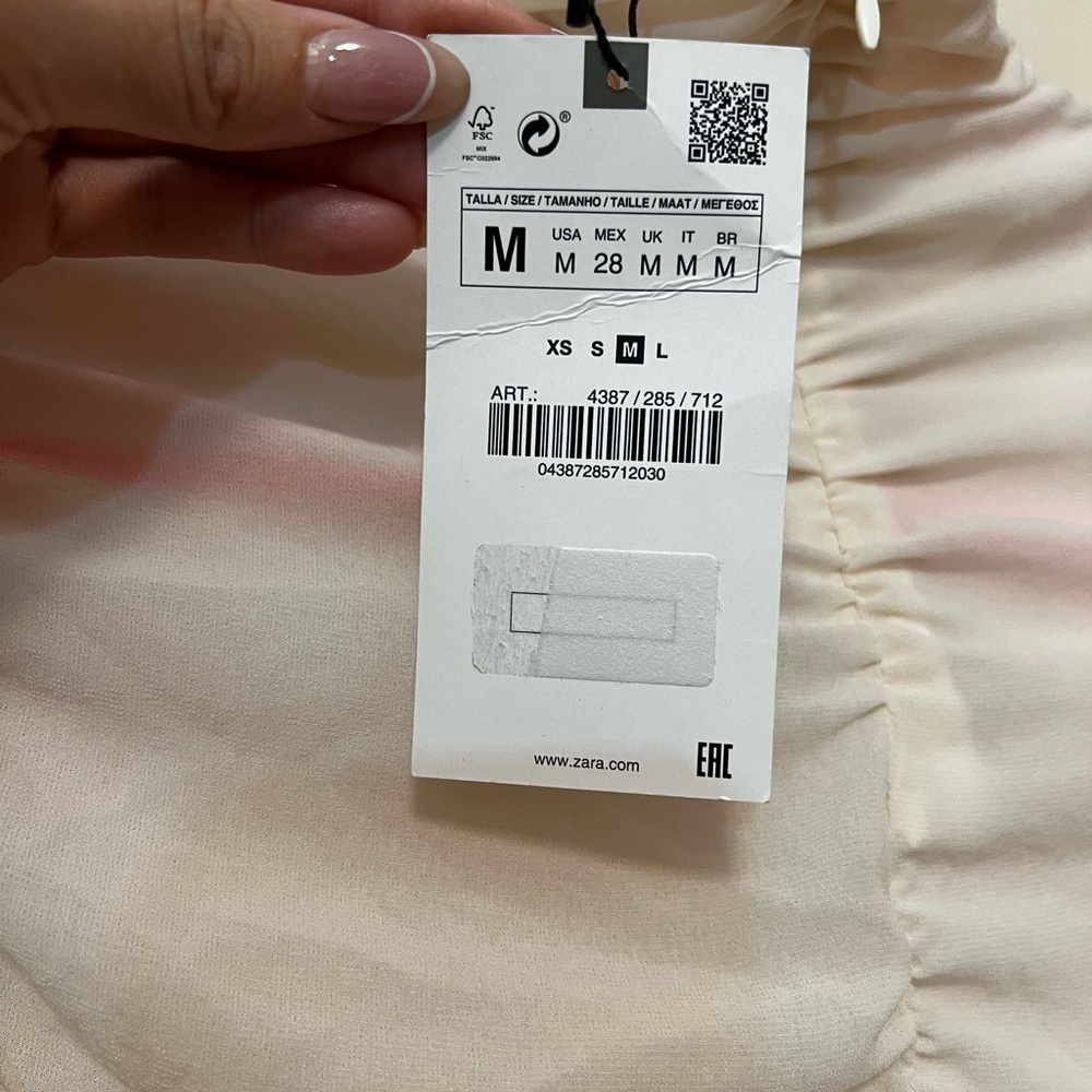Zara draped top - Picture 3 of 5